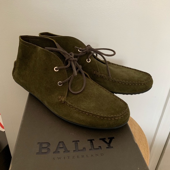 Bally Green suede shoes - Picture 2 of 4